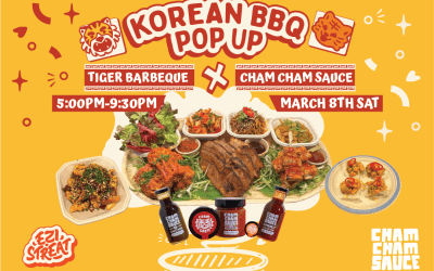 Tiger BBQ x ChamCham Sauce: Korean Summer BBQ in North Melbourne